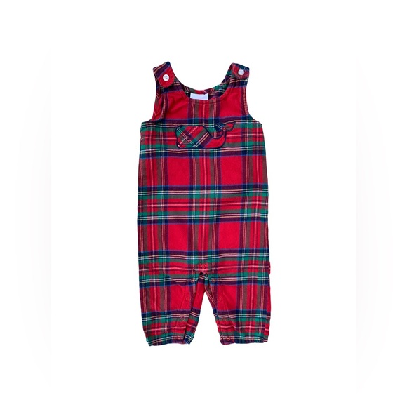 Vineyard Vines Other - Vineyard Vines Size 6-12 Months Plaid Holiday Romper